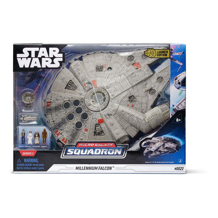 Millennium Falcon  Star Wars Micro Galaxy Squadron Vehicle with Figures with Figures 12 cm